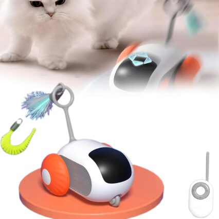 cat toy smart mouse playing remote controlled