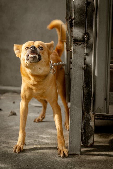 Dog watching a scary scene calmly with owner ready to reward with treats