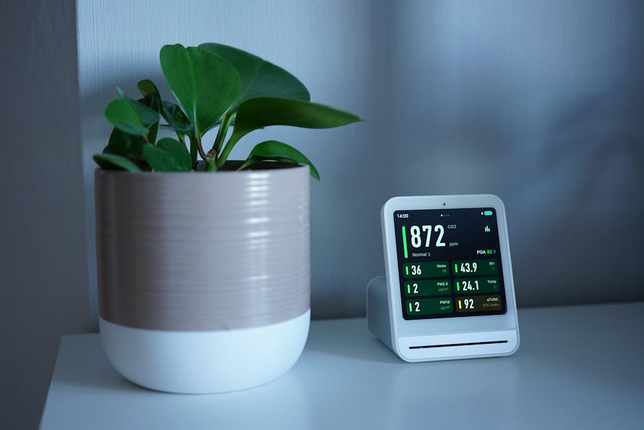 Smart Home for Pet Owners showing devices monitoring air quality, temperature, and activity in a cozy home (Pexels).