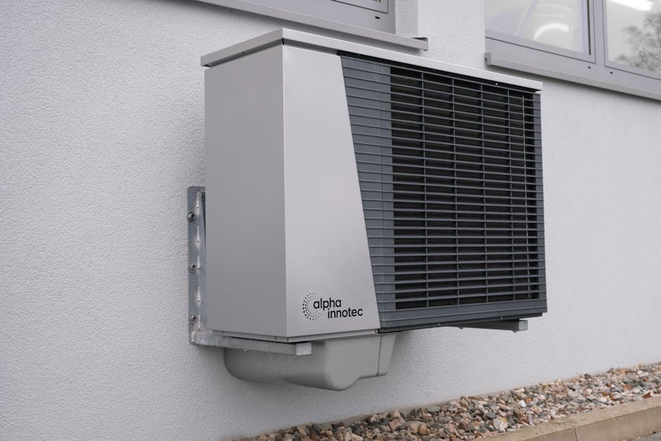 Monoblock Heat Pumps Explained: A Simple Guide for Households With Pets—pet-safe home heating setup on a sunny day.